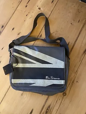 Ben Sherman Shoulder Bag Zip Up Travel Bag Union Jack Print • £16.99