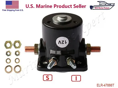 Starter Solenoid Relay For OMC Evinrude 35HP 35 HP 1976 1977 1978 1979 1980 1981 • $15.75
