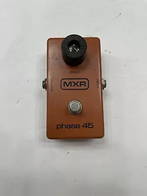MXR MX-105 Phase 45 Phaser Shifter Block Logo Vintage 1980 Guitar Effect Pedal • $189