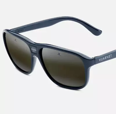 Vuarnet Sunglasses VL000300157184 VL0003 LEGEND 03 Blue/Gold Logos* + Skilynx • $226.95