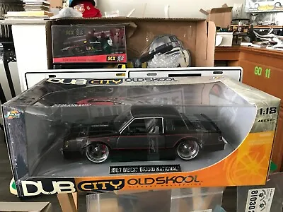 Jada 1:18 DUB CITY OLDSKOOL - 1987 Buick Grand National - Diecast - Black B495 • $129.99