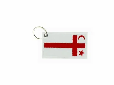 Key Ring Keys Key Embroidered Badge Patch Badge Flag Mic Mac Micmac Canada • $4.45