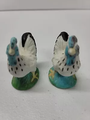 Vintage Porcelain Chicken Salt And Pepper Set Japan Very Old • $14.27