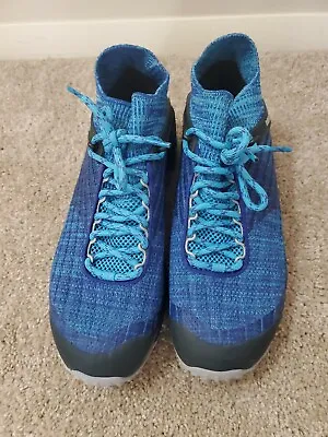 Merrell Cham 7 Knit Vitalize Blue US Size 10 Hiking Trail Shoes Vibram Soles • $84.95