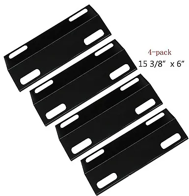 $27.97 • Buy 4 Pack Ducane Gas Grill Replacement Porcelain Steel Heat Plates Shield Cover 