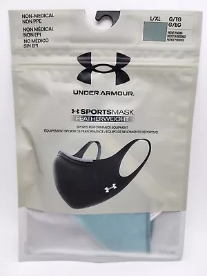 UNDER ARMOUR L/XL Teal Sports Mask Featherweight IsoChill Unisex LAST MODEL • $13