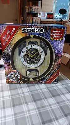 Seiko Limited Edition Melodies In Motion 2023 Musical Wall Clock (QXM399BRH) • $75