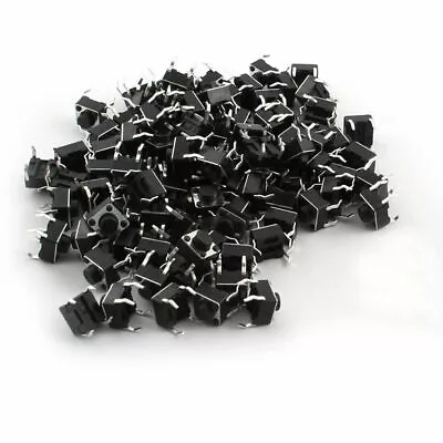 100pcs 6x6x4.5mm Tactile Tact Push Button Micro  Momentary DIP • $4.60