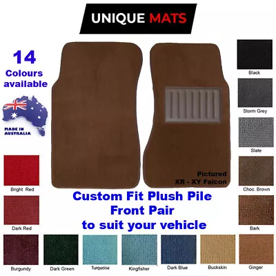 Suits Mazda RX 7 Rx7 Series 1 2 3 CUSTOM Front Car Floor Mats Plush Pile  • $95