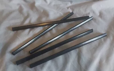 £2.90 • Buy 5 X A4 Slide Binders/Spine Bars 10mm X 297mm Black Home Work, School