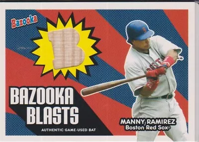 05 Topps Bazooka *manny Ramirez Gu Bat • $1.59