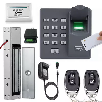 ZKTeco X6 Door Access Control System Kit Biometric Fingerprint W/ Magnetic Lock • £107.99