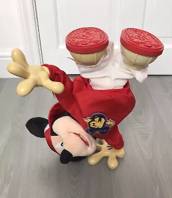 2011 Disney Fisher Price M3 Mickey Mouse Hip Hop Break Dancing Rapping Toy Talks • £9.99