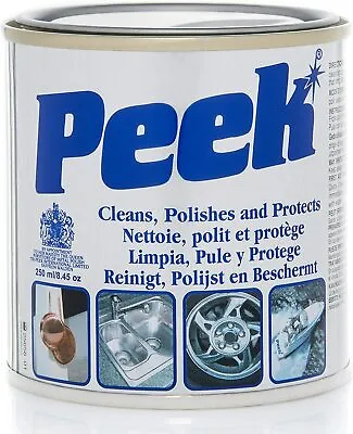 Peek 33700 Metal Cleaner Polishing Compound Paste To Clean Polish Shine • £10.99