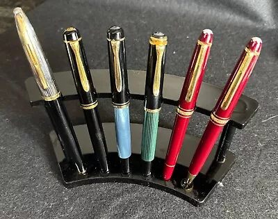 Lot Of Luxury Pens & Pencil - Waterman 3-Pelikan And 2-Montblanc Meisterstuck • $316