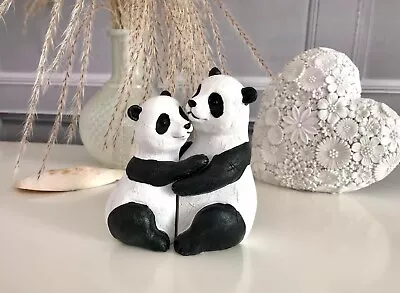 Panda Couple  Ornament Wedding Engagement Present Couple Gift Idea Homeware • £11.95