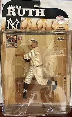 BABE RUTH 2009 Mcfarlane COOPERSTOWN HALL OF FAME FIGURE Preowned/Sealed • $40.30