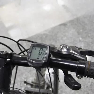 Wire Wireless Cycling Bike Computer Bicycle Waterproof LED Speedometer Odometer • $9.96