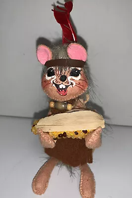 Annalee 6  Native American Indian Squirrel Mouse With Ear Of Corn Thanksgiving • $18.99