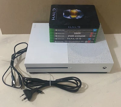 $221.45 • Buy Xbox One S Console Bundle X10 Games - Power Cable - Pre Owned, Good Condition
