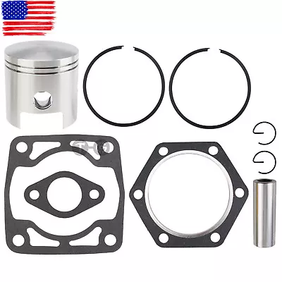 Piston Ring & Gasket Kit For EZGO 2 Cycle Gas Golf Cart 1976-1988 Standard Bore • $34.99