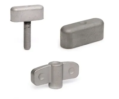 M6 M8 Stainless Steel Wing Knob Thumb Screw Male Female Bolt Nut Wingnut Matt  • £4.99