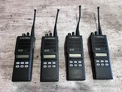 Lot Of 4 Used Motorola MTS2000 Portable Radio W/ Antenna No Battery A1 • $119.99