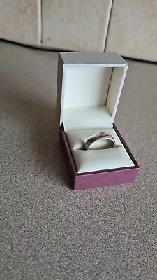 Men's White Gold Wedding Ring • £50