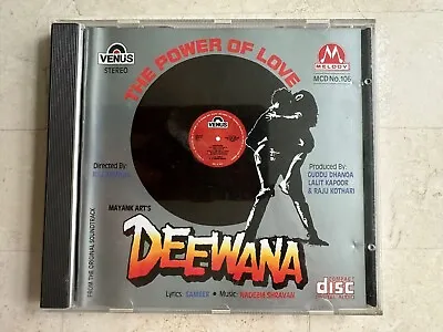 £15 • Buy Deewana Melody CD Nadeem Shravan Bollywood Hindi Kumar Sanu Indian MCD No 106