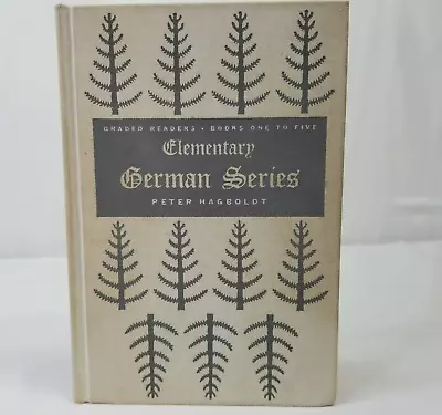 Elementary German Series Peter Hagboldt 1957 Schoolbook Readers Vintage Textbook • $19.35