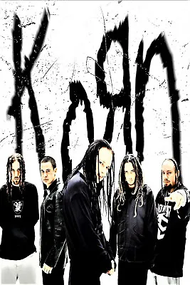 Korn  Concert Poster  Tour 12  X 18  Free Shipping • $22.13