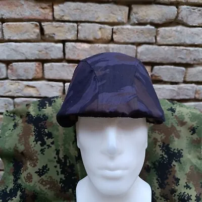 Tiger Stripe Blue Yugoslav POLICE FORCE Camouflage Cover For Gallet Helmet • £28.91
