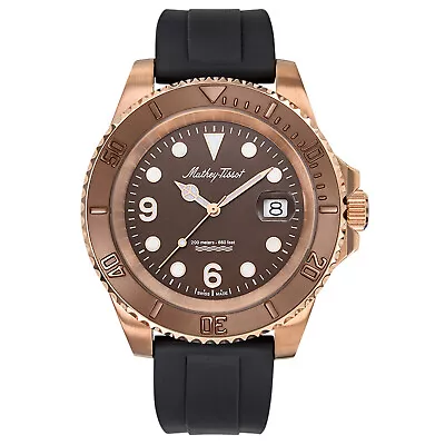 Mathey Tissot Men's Classic Brown Dial Watch - H909PM • $194.59