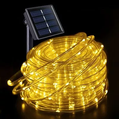 12/22/32M 300 LED Solar Power Strip Rope Lights Fairy String Xmas Outdoor Light • $12.99