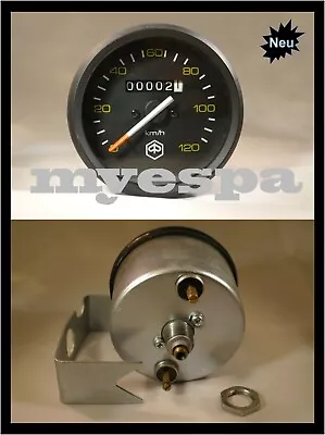 Vespa Speedo Speedometer Speedometer PX P PE 80 125 150 200 E LML NV P150S Motovespa • $37.79