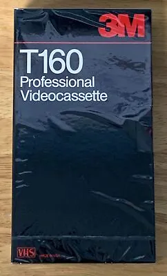 3M T160 Professional Videocassette 2 Hour Blank Video Tape VHS Brand New • $6.94