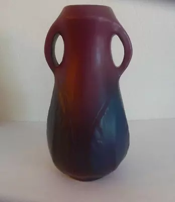 Rare Van Briggle Leaf Vase Shape 860 Mulberry • $275