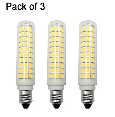 $15.99 • Buy 3pcs E11 LED Bulb 104-2835 SMD Ceramics Ceiling Fan Light 120V Equivalent 80W H