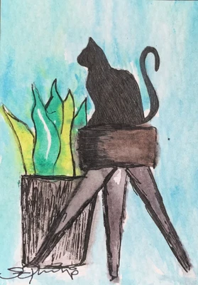 $4.99 • Buy ACEO Original Mixed Media Painting