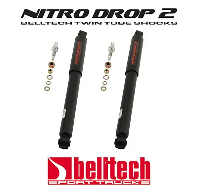 73-87 Chevy/GMC C10 Nitro Drop 2 Rear Shocks 3  - 6  Drop (Pair) Belltech • $108