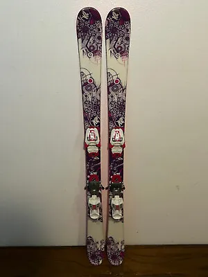 K2 Missy Twin Tip Girls Downhill Skis 129 Cm Jr Junior Kids Girls Park Pipe NICE • $145