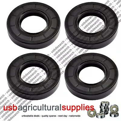 4x DECK BEARING HOUSING OIL SEALS COUNTAX WESTWOOD 248988300 MOWERS - NEXT DAY • £11.49