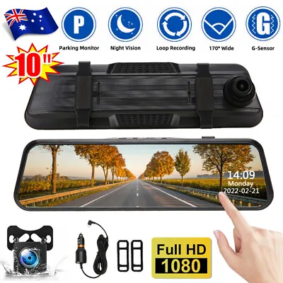 $47.95 • Buy 10  1080P Dash Camera Front And Rear Smart Car DVR Driving Recorder Night Vision