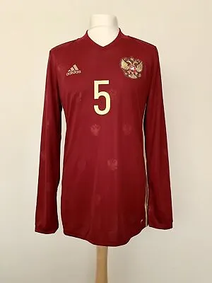 Russia 2016-2017 Home A. Berezutskiy Stock Pro Player Issue Adidas CSKA Moscow • $139.28