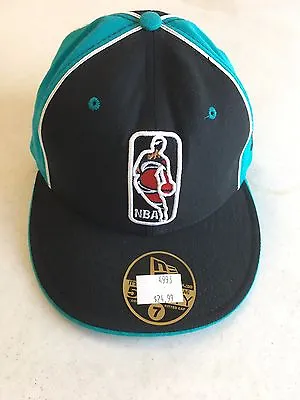 Memphis / Vancouver Grizzlies New Era 5950 Black & Aqua Fitted Hat W/ Nba Logo  • $24.99