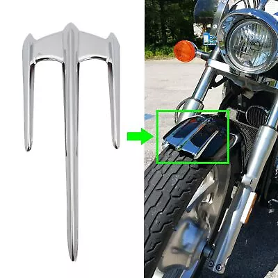 Front Fender Accent Trim For Honda VTX1300 VTX1800 GL1800 Yamaha XVS650 XV1900 • $10.64