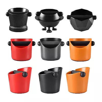 $17.85 • Buy Coffee Knock Bin Espresso Grinds Tamper Waste Box Straight & Open For CREMA PRO