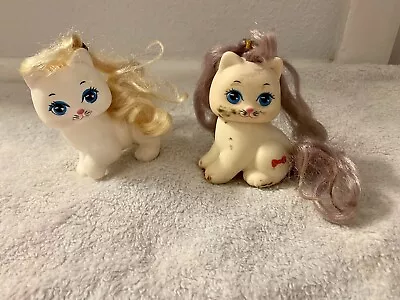 Vtg My Little Pony Friends Little Pretty Kitty Lot Of 2 Vintage Toy • $14