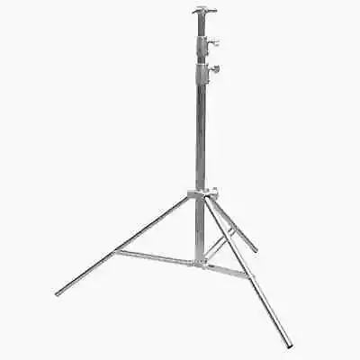 Heavy Duty Light Stand Adjustable Stainless Steel Tripod Stand 22 Lbs Load • $55.96