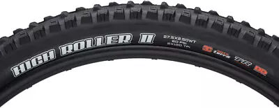 Maxxis High Roller II Tire - 27.5 X 2.6 Tubeless Folding BLK 3C MaxxTerra EXO Wi • $90